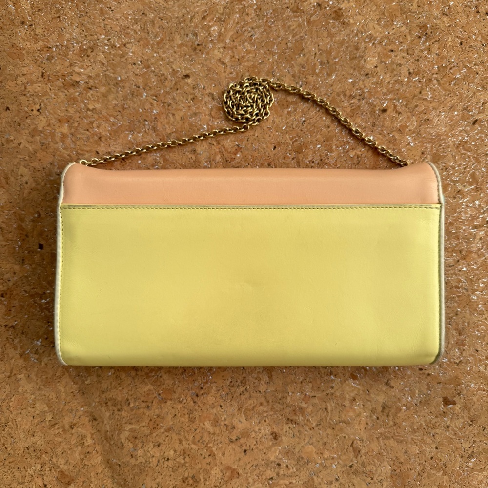 Louboutin Riviera Calf Leather Clutch to Shoulder Bag, Version Poudre - Picture 5 of 16